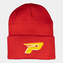Beanie Red w/cuff