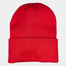 Beanie Red w/cuff