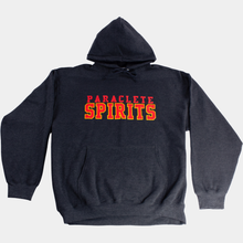 SWEATSHIRT HOODED SPIRITS DARK GREY