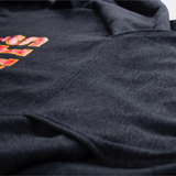 SWEATSHIRT HOODED SPIRITS DARK GREY