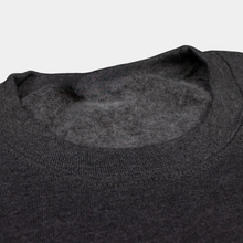 Sweatshirt-crew neck dark Heather grey