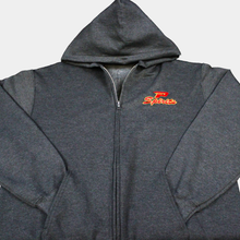 Zip Hooded Sweatshirt Dk. Heather Grey