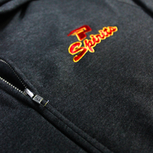 Zip Hooded Sweatshirt Dk. Heather Grey