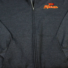 Zip Hooded Sweatshirt Dk. Heather Grey